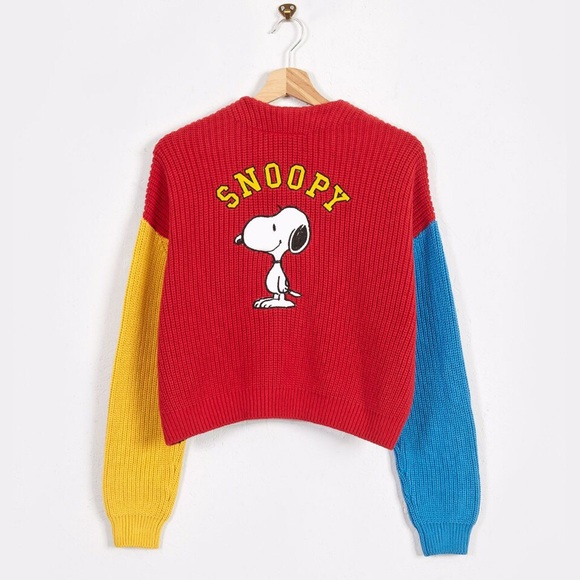 Lazy Oaf x Snoopy Varsity Cardigan - Picture 5 of 6